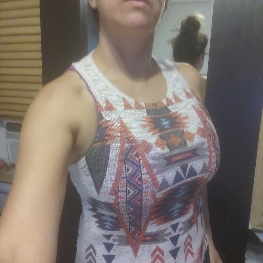 Aztec print Tank top - Picture 7 of 7